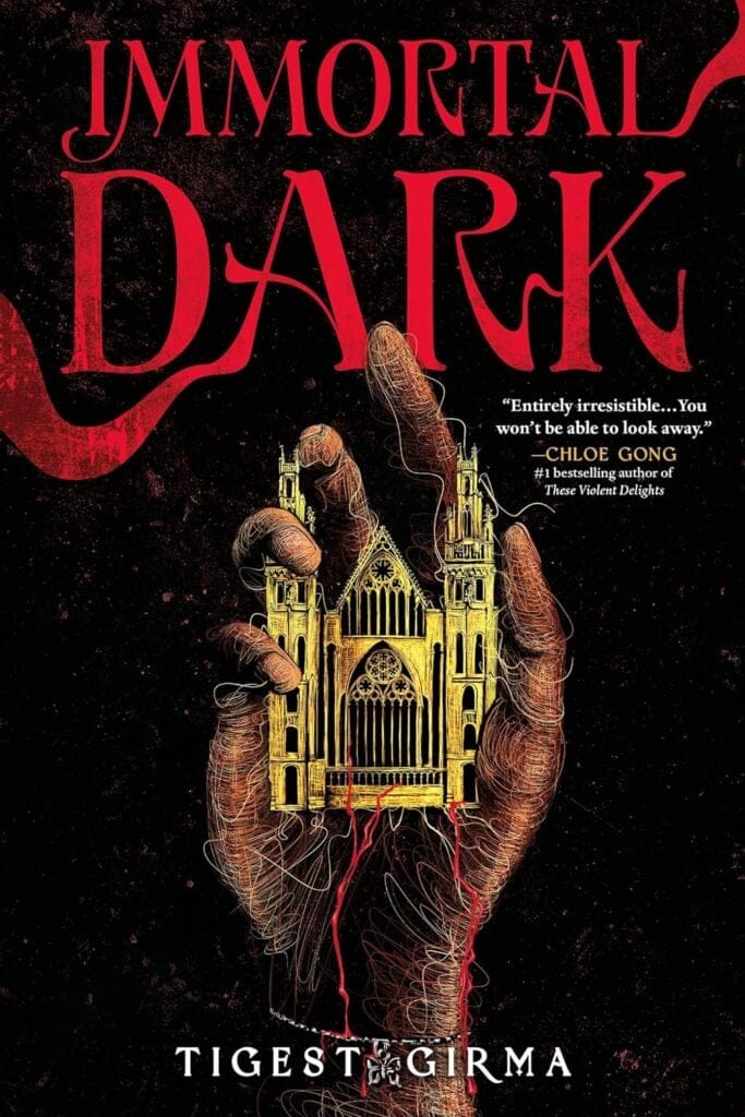 book cover of Immortal Dark (Standard Edition) for summer reading