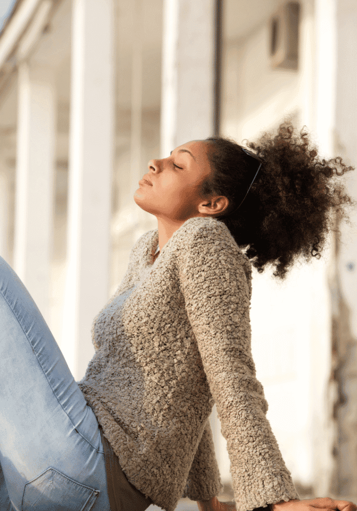 A black woman changing her environment 