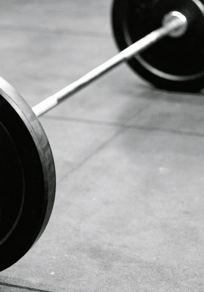 an image of a barbell