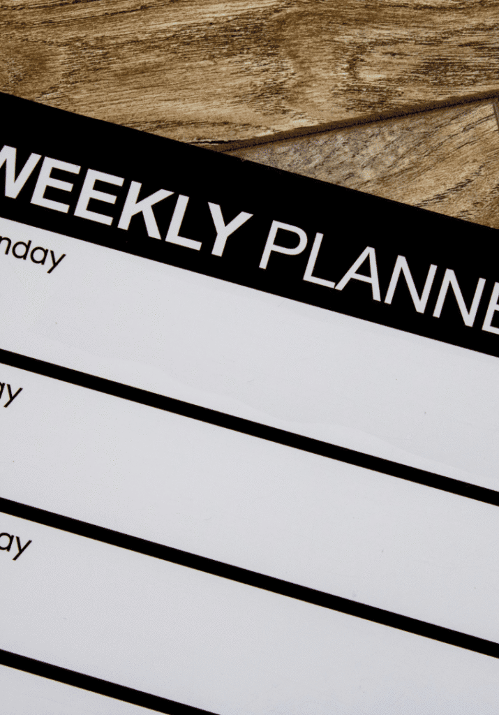 Planning on ipad for Winter Arc